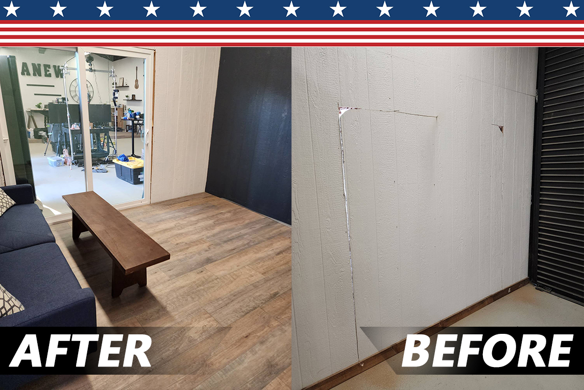 Add Arcadia Doors to solid wall.